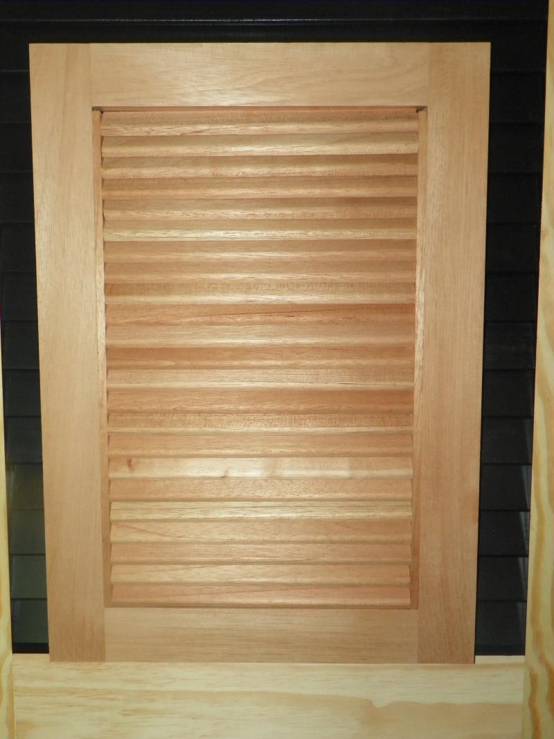 Cedar louver door